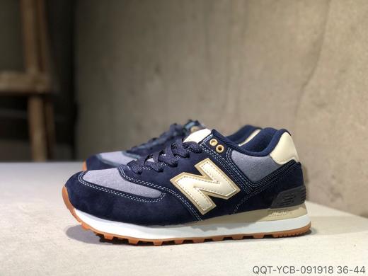 New balance 新百伦574系列 进口猪巴皮慢跑鞋QQT-YCB-091918 商品图0