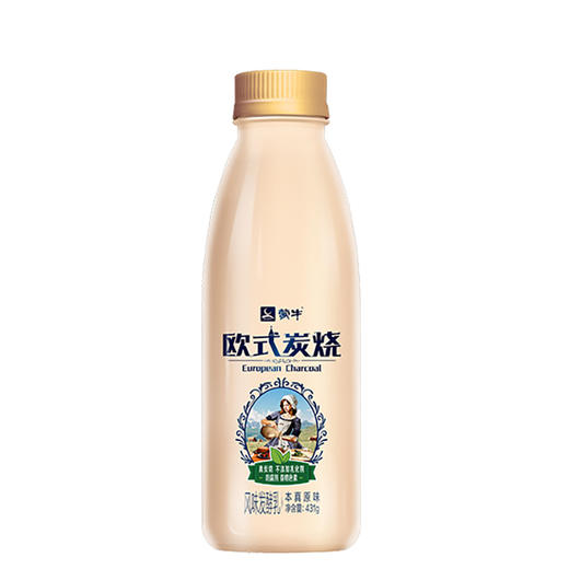 431g蒙牛欧式炭烧风味发酵乳原味