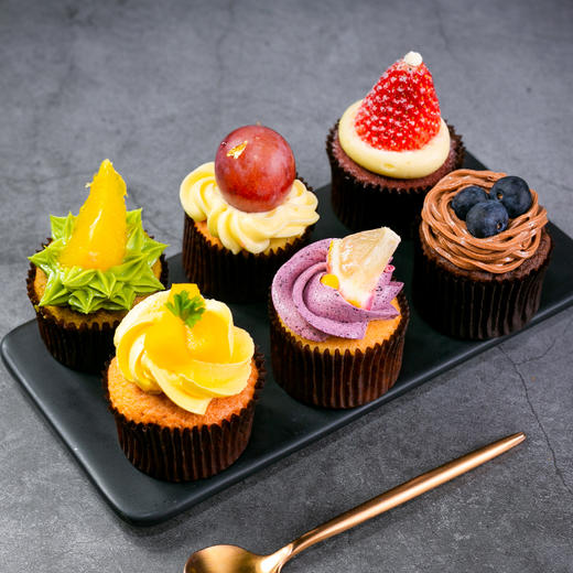 邂逅味蕾新鲜水果杯子蛋糕聚会杯子蛋糕