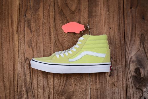 Vans Vault SK8-Hi LX 黑绿薄荷绿配色 玫瑰红 荧光绿 西红柿红 帆布鞋高帮 低帮 系列高帮帆布滑板鞋  Size：35--44 商品图10