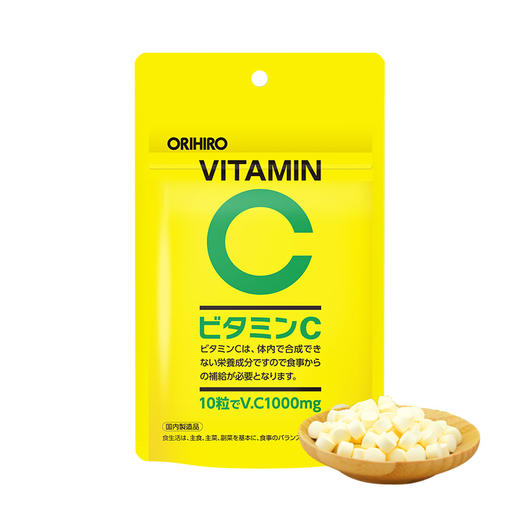 ORIHIRO欧力喜乐  维生素C 咀嚼片300粒/片VC 商品图2