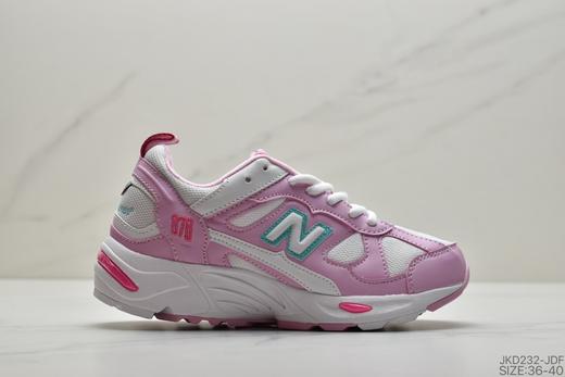 新百伦New Balance 878 官方同步新品 超软皮面网布拼接 缓震复古跑步鞋 商品图0