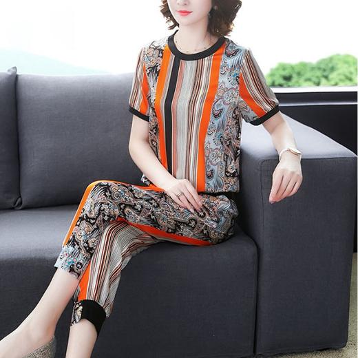 MQ-1713-203夏季新款小个子显高洋气显瘦减龄两件套YY 商品图0