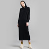 322工房 纯山羊绒 加长连帽连衣裙 商品缩略图0
