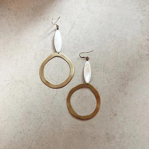OKRA | Seashell Earrings LMF05 [耳环] 商品图2
