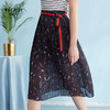 欧芮儿秋装女新款碎花雪纺半身裙8XQB11811 商品缩略图0