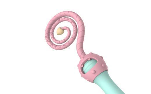 蜜曰小怪兽蜜棒静音防水智能震动棒女用情趣用品变身帽温控无线遥控 商品图8