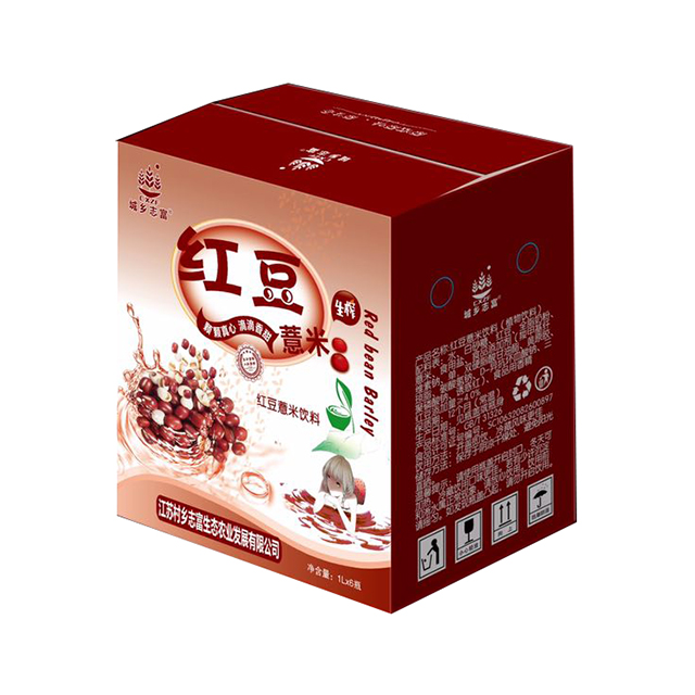 红豆汁 箱装（1L/瓶X6）休闲饮料品