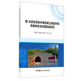 【正版现货】钢-玄武岩混杂纤维混凝土隧道衬砌承载特性及抗震性能研究 王道远等著 中国建材工业出版社