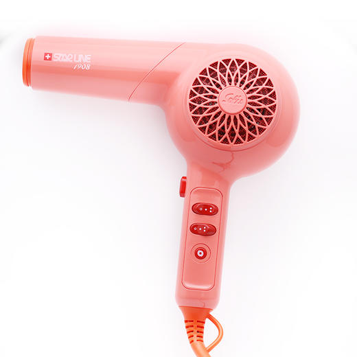 Solis索利斯风机327/大功率/吹风机/电吹风/1400瓦/进口/卷发/大波浪/快吹/吹干/低风/高风/橙色/绿色 商品图5