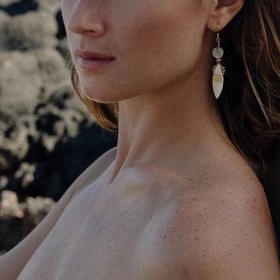 OKRA | Coquille Earrings LMD11 [耳环]