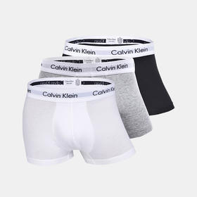 Calvin Klein卡尔文克雷恩CK男士内裤三条装平角裤98005