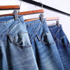 YY-SDA14欧美新款高腰牛仔阔腿裤 商品缩略图3