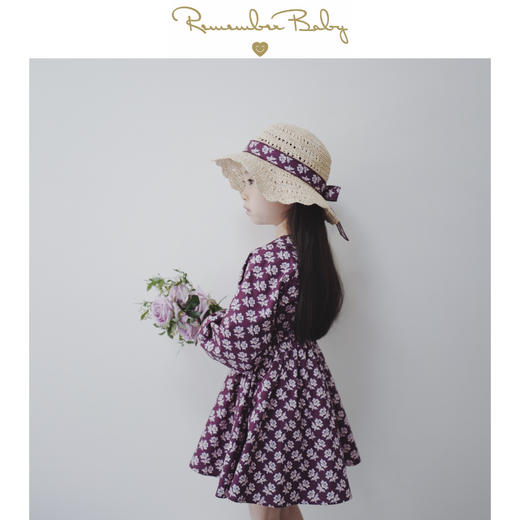 现货 / PRISCILLA ROSA | 意大利进口liberty面料制灯笼袖连体裙裤 商品图0