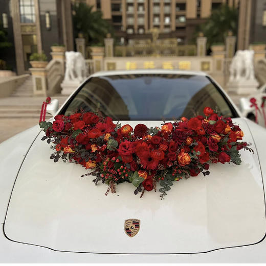 炙热无比幸福红婚车 商品图1