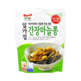 일가집 간장마늘쫑120g
