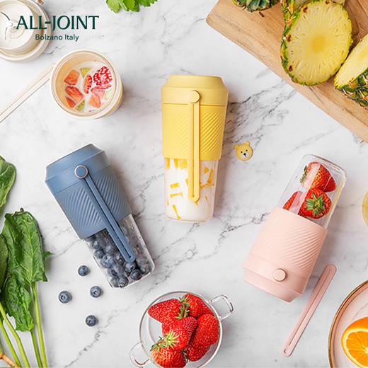 ALL JOINT随身星果便携式小型柠檬水果榨汁机迷你鲜榨搅拌玻璃杯 商品图2
