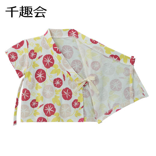 千趣会春夏季婴童装家居服日式和服纯棉男童女童宝宝睡衣套装 商品图3