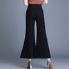 YY-SM076春夏九分甩腿裤时尚大喇叭女裤 商品缩略图1