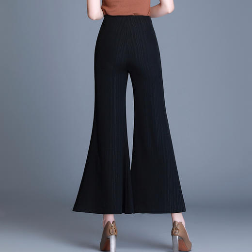 YY-SM076春夏九分甩腿裤时尚大喇叭女裤 商品图1