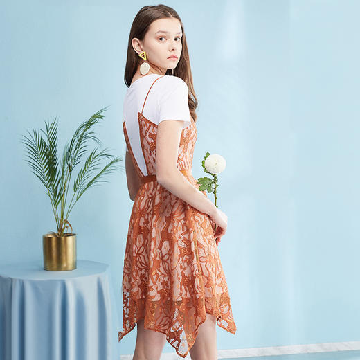 欧芮儿 夏装新款吊带连衣裙女套装 商品图2