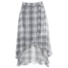OLrain法式高级穿搭格子半身裙女夏季高腰度假荷叶边裙子 商品缩略图4
