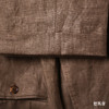 Baird Mcnutt 爱尔兰亚麻棕色全麻衬套装 商品缩略图4