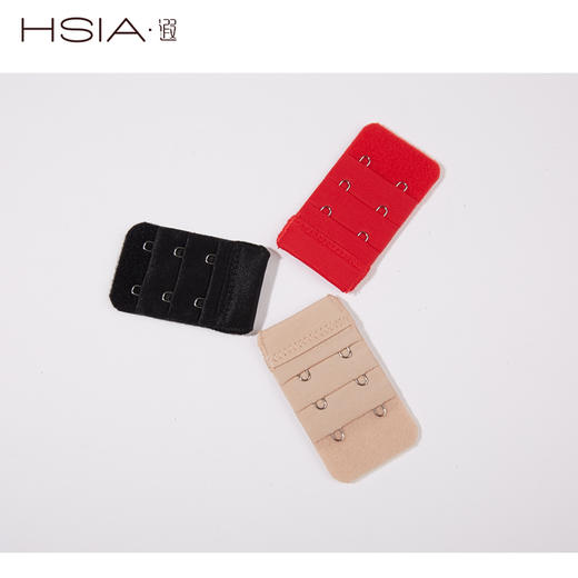 HSIA遐 内衣三排二扣延长扣3.8cm背扣 调节搭扣 文胸接扣加长扣 商品图3