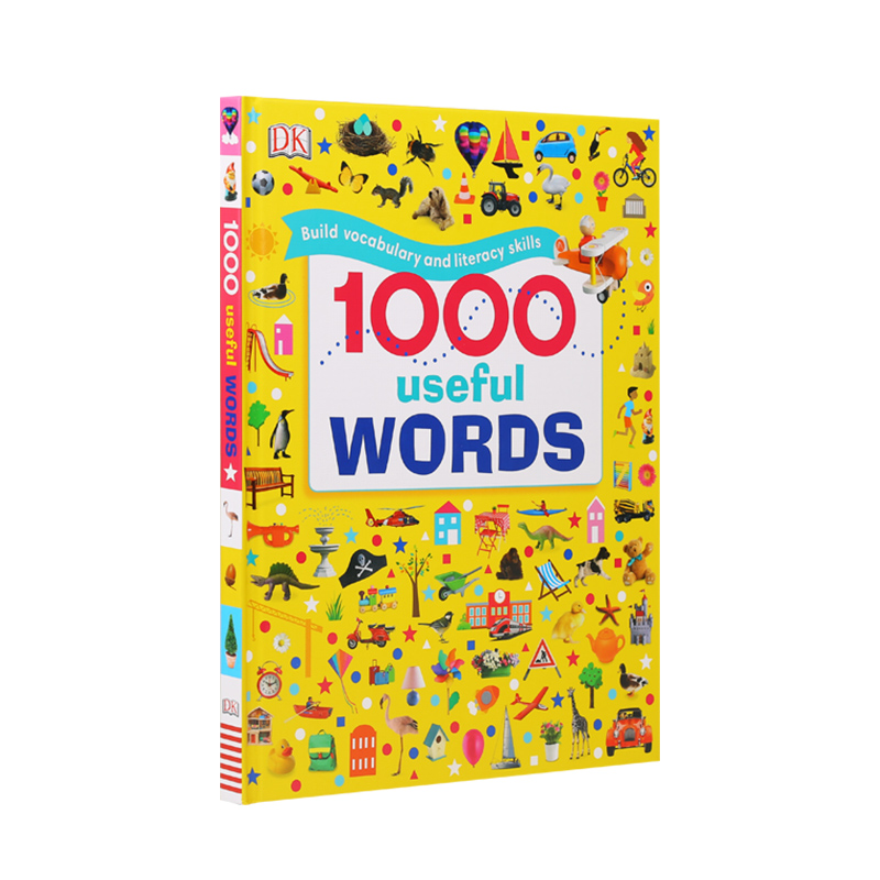 #小彼恩童书 点读版1000useful words DK出品1000个常用的单词 场景认知 图解单词书 英语启蒙 英文原版绘本