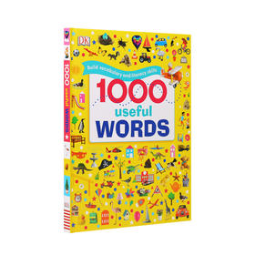 #小彼恩童书 点读版1000useful words DK出品1000个常用的单词 场景认知 图解单词书 英语启蒙 英文原版绘本