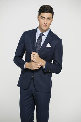 callisto纯羊毛西裤商务正装西服FOBWJ059BL