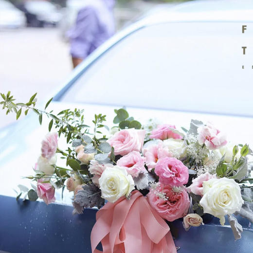 细腻粉色系少女心婚车 商品图3