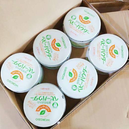 （跨境 6起少1元）日本和光堂玉米爽身粉120g/罐 商品图0