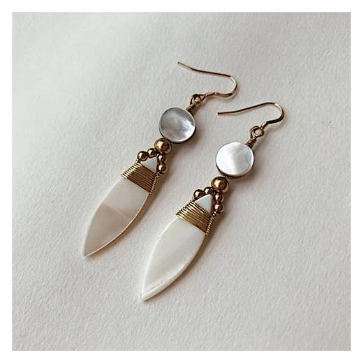 OKRA | Coquille Earrings LMD11 [耳环] 商品图3