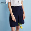 欧芮儿秋装女新款收腰显瘦ol风a字裙女裙半身裙女口袋短裙8XQB11030 商品缩略图0