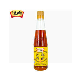 428ml恒顺北固山芝麻香油  甄选原料 物理压榨 营养健康