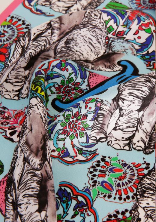北京仓｜Jessica Russell Filint-E for Elephant 丝巾［英国设计师］ 商品图1