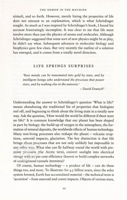 预售 【中商原版】 保罗·戴维斯：生命与新物理学 英文原版 The Demon in the Machine 科学 Paul Davies 商品图7