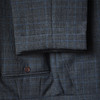 Hardy Minnis Fresco Original 强捻抗皱深灰色亲王格全麻衬套装 商品缩略图6