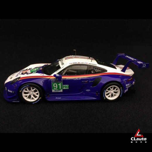 911(991) RSR 2018年勒芒24小时耐力赛Rothmans限量纪念款 1:43汽车模型 商品图2