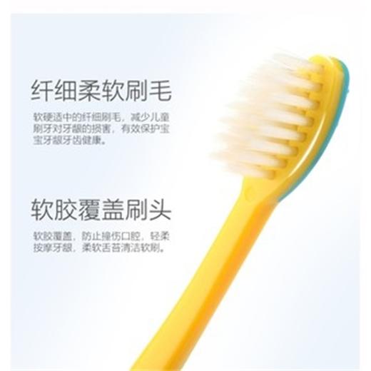 哆啦A梦儿童早晚牙膏套装（草莓味+苹果味）送儿童牙刷50g+50g 商品图4