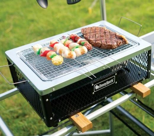 onwaysports户外野营便携烧烤炉家用阳台出口欧美烤肉架