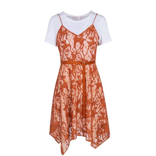 欧芮儿 夏装新款吊带连衣裙女套装 商品图4