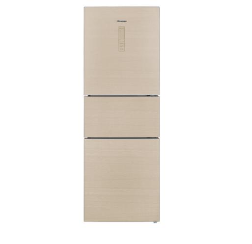 海信冰箱BCD-222WTDG/A  三门 222L彩晶玻璃面板三门风冷无霜智能节能小型冰箱 商品图0