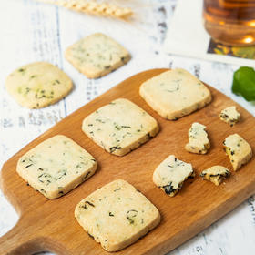 【买三送一】全麦遇见婆婆丁 | 蒲公英全麦饼/饼干 食养粗粮代餐 早餐下午茶点心零食 300克/袋