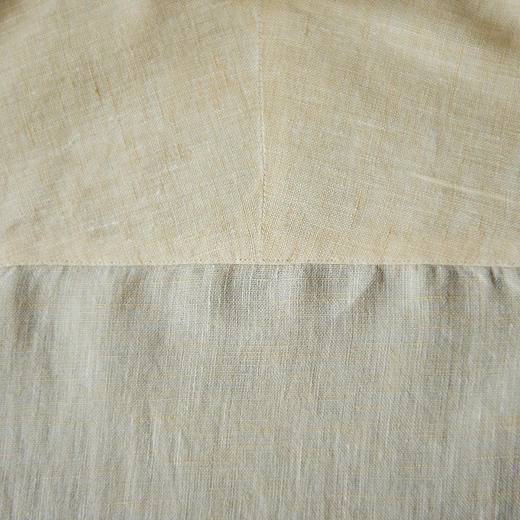 Stylbiella 法国亚麻米白色意式工艺衬衫 商品图5