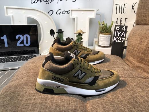 New blance 1500 头层猪八革 中帮复古跑鞋 商品图1