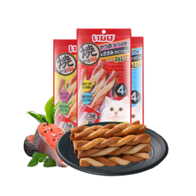 伊纳宝鸡肉海鲜双拼麻花4根*3包