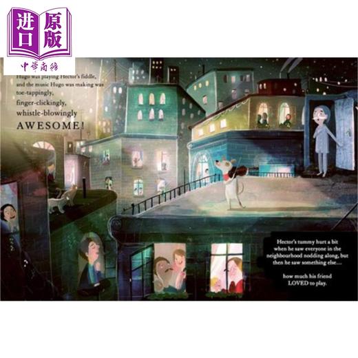 【中商原版】David Litchfield：熊和钢琴，狗和小提琴 Bear, The Piano 精品绘本 故事书 友谊 音乐 桥梁书 7~12岁 英文原版 商品图1