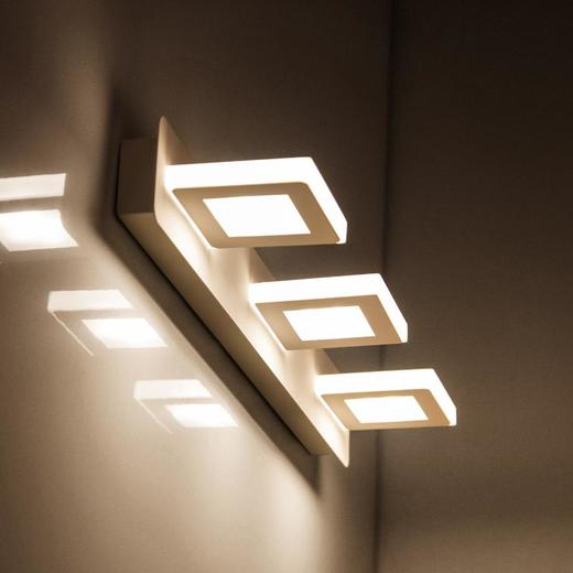 豪迪 简约镜前灯镜柜灯壁灯LED温馨床头灯浴室壁灯现代卧室卫生间 商品图4